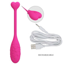 Ou vibrator SMART PRETTY LOVE - Fisherman, pentru stimulare sexuala feminina, roz, 12 functii de vibratie