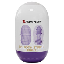 Ou PRETTY LOVE - SMOOTH STRIPES pentru masturbare, rezistent la apa