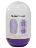 Ou PRETTY LOVE - SMOOTH STRIPES pentru masturbare, rezistent la apa