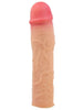 Manșon realist PRETTY LOVE STEVENSON, pentru extensia penisului, material moale și rezistent la apă, lungime 20.5 cm, culoarea pielii