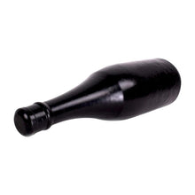 Plug anal ALL BLACK 14", în formă de sticlă de șampanie, rezistent la apă, lungime 34.5 cm, diametru 9 cm, negru