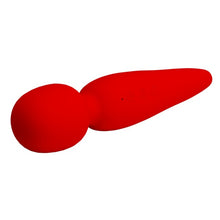 Aparat de masaj tip Hitachi PRETTY LOVE Meredith, 7 funcții de vibrație, design elegant, rezistent la apă, din silicon moale, culoare roșu