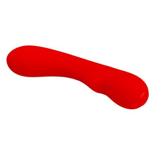 Vibrator PRETTY LOVE Prescott, design elegant, 12 funcții de vibrație, funcție de memorie, din silicon moale, culoare roșu