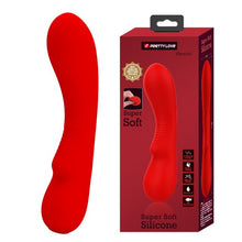 Vibrator PRETTY LOVE Prescott, design elegant, 12 funcții de vibrație, funcție de memorie, din silicon moale, culoare roșu