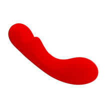 Vibrator PRETTY LOVE Prescott, design elegant, 12 funcții de vibrație, funcție de memorie, din silicon moale, culoare roșu