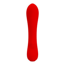 Vibrator PRETTY LOVE Prescott, design elegant, 12 funcții de vibrație, funcție de memorie, din silicon moale, culoare roșu