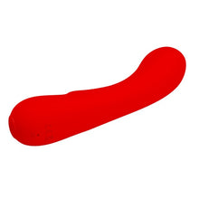 Vibrator PRETTY LOVE Prescott, design elegant, 12 funcții de vibrație, funcție de memorie, din silicon moale, culoare roșu