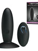Plug anal electric PRETTY LOVE, cu telecomanda, din silicon, cu 12 functii de vibrare, negru