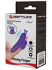 Vibrator PRETTY LOVE - SNAIL FINGER, silicon, mov, 10 functii de vibrare