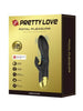 Vibrator stimulator Pretty Love - Naughty Play Royal Pleasure, cu 7 functii de vibrare si 7 de aspirare, incarcare USB, din silicon, negru