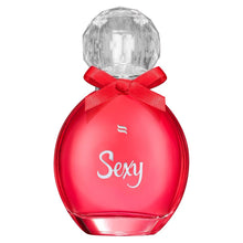 Set Parfum afrodisiac Obsessive Sexylicious, cu feromoni, 30 ml si Bila efervescenta afrodisiaca, Obsessive Sexy, cu feromoni, 100 gr
