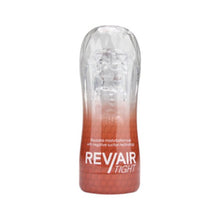 Masturbator RevAir - Tight, cu trei camere de placere, 16.51 cm, portocaliu