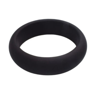 Inel pentru penis RevRings - Cock Ring , pentru stimularea erectiei, din silicon, negru, 50mm