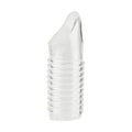 Manson RevSleeves - Ribbed Penis Sleeve with Ball Loop, pentru stimulare intensă și ingroșare, transparent