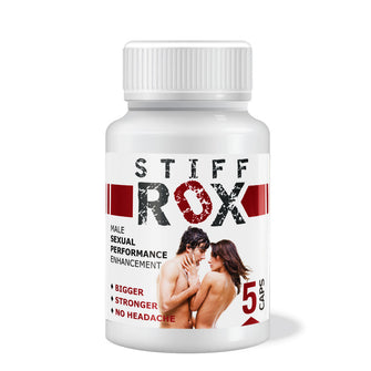 Capsule STIFF ROX, pentru erectii puternice si imbunatatirea performantelor sexuale, 5 buc