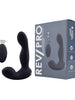 Vibrator pentru prostata RevPro - 10 Function Remote Controlled Prostate Massager, 10 cm, culoarea neagra