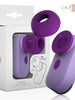Stimulator clitoris INTENSE Sabrina Clitoral Stimulator, cu funcție de simulare sex oral și tapping, culoare mov