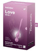 Vibrator SATISFYER - LOVE BIRDS, pentru exercitii Kegel, 12 functii de vibrare, roz