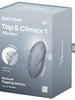 Vibrator SATISFYER - TAP & CLIMAX tip Lay-On, 11 funcții de vibrații