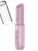 Stimulator clitoris SATISFYER SECRET KISS, design discret și compact, 11 funcții de vibrație, 3 viteze, rezistent la apă IPX7, roz