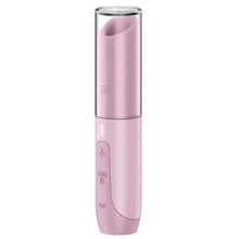 Stimulator clitoris SATISFYER SECRET KISS, design discret și compact, 11 funcții de vibrație, 3 viteze, rezistent la apă IPX7, roz