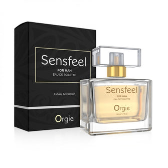 Parfum cu feromoni, Orgie SENSFEEL Attraction, pentru barbati, 50 ml