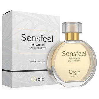 Parfum cu feromoni senzual, Orgie SENSFEEL Invoke Seduction, pentru femei, 50 ml