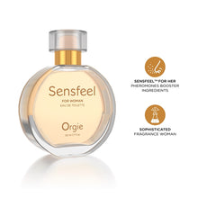 Parfum cu feromoni senzual, Orgie SENSFEEL Invoke Seduction, pentru femei, 50 ml