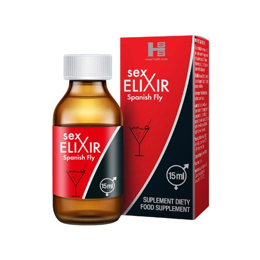 Picaturi afrodisiace premium Sex Elixir - Spanish Fly, pentru cresterea libidoului in cuplu, unisex, 100% natural, 15 ml