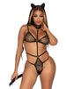 Costum Sexy Leg Avenue Sex Kitten - 87029, negru, marime universala