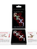 Carti de joc, Sex Cards 50, negru / rosu