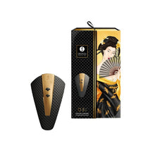 Vibrator Shunga - Obi Black, pentru clitoris, 5 niveluri de intesitate si 10 functii de vibratie, 11.5 cm, negru