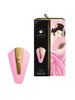 Vibrator Shunga - Obi Light, pentru stimularea clitorisului, 5 niveluri de intensitate si 10 functii de vibratie, 11.5 cm, roz