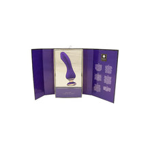 Vibrator Shunga - Sanya Purple, cu lumini sincronizate, silentios si discret, 10 functii de vibrare,18.5 cm, mov