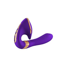 Vibrator Shunga - Soyo Purple, o stimulare perfecta a clitorisului si punctului G, 17 cm, mov