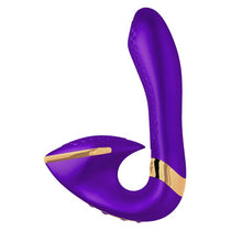 Vibrator Shunga - Soyo Purple, o stimulare perfecta a clitorisului si punctului G, 17 cm, mov