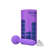 Vibrator mini wand TABOOBOO Under the Sheets, 10 funcții de vibrație, rezistent la apă, lungime 11 cm, mov