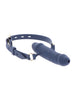 Calus pentru jocuri erotice Taboom - Breathable Penis Gag, cu curea reglabila, din silicon, albastru
