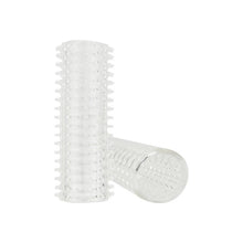 Manson/Stroker RevSleeves - Textured Stroker, pentru masturbare sau stimulare intensa si ingrosare, transparent