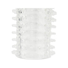 Manson/Stroker RevSleeves - Textured Stroker, pentru masturbare sau stimulare intensa si ingrosare, transparent