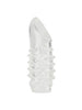 Manson RevSleeves - Textured Penis Sleeve with Ball Loop, pentru stimulare intensă și ingroșare, transparent