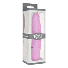 Vibrator clasic Toy Joy - Get Real, 7 moduri de vibrare, roz, 20.1 cm