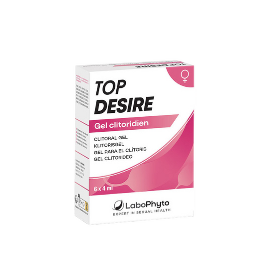 Plicuri gel LABOPHYTO Top Desire, pentru stimulare și orgasm intens, acțiune rapidă, 6 x 4 ml