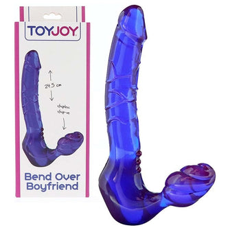 Dildo TOYJOY - BEND OVER BOYFRIEND Strap-On fără ham, 24.5cm