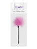 Puf de gadilat ToyJoy - Basics Sexy Feather Tickler, roz