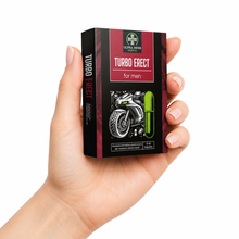 Capsule ULTRA HERB MEDICAL Turbo Erect, pentru stimularea erecției, testosteron și fertilitate, cu extract de ghimbir, 6 buc
