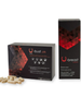 Pachet pentru femei: Capsule 500 COSMETICS U-Bust Pills, 60 buc + Cremă 500 COSMETICS U-Breast Cream, 75 ml