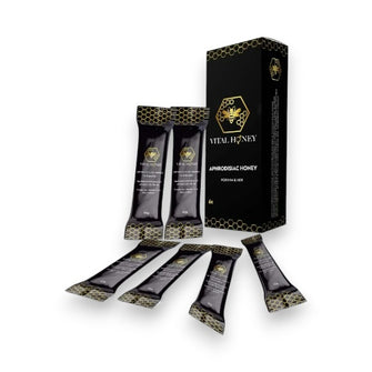 Miere afrodisiaca Vital Honey ,pentru potenta, erectie si intarzierea ejacularii, 1 cutie x 6 plicuri