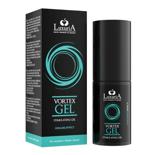 Gel intim pentru femei LUXURIA Vortex Gel, pentru stimularea clitorisului și libidoului, cu efect de răcire, 30 ml