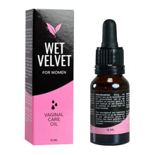 Ulei WET VELVET For Women, pentru ingrijirea zonei intime la femei, cu ulei de maces, hidratant și purificator, 15 ml